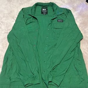 Slightly used Publish Brand button up/wind breaker